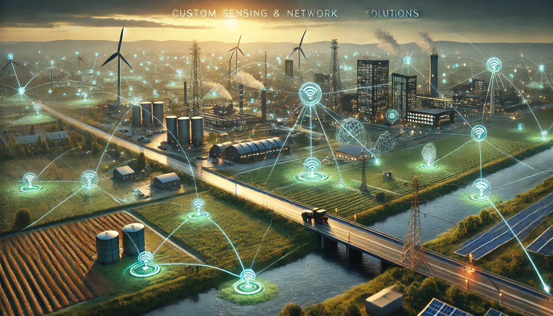 Custom Sensing & Networking